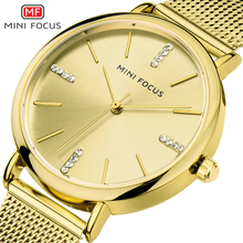 MINIFOCUS Luxury Women Watches Casual Waterproof Ladys Watch Fashion Casual Wristwatches Montre Femme Relogio Feminino Rose Gold 2024 - buy cheap