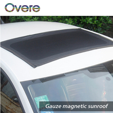 Overe-capa para teto solar de carro, 1 peça, malha com proteção contra poeira, para renault megane 3, duster, captur, chevrolet cruze, aveo 2024 - compre barato