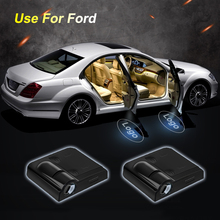 For Ford Led  Logo Laser Projector Punching  Lamp  Car Door Light Courtesy Ghost Shadow 2024 - buy cheap