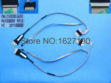 Новый кабель для ноутбука TOSHIBA Satellite L550 L555 L550D Новый P/N DC02000S910 сменный ремонтный кабель для ноутбука ЖК LVDS 2024 - купить недорого