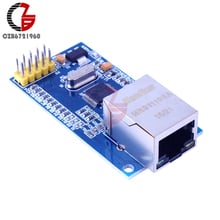 W5500 Ethernet сетевые модули DC 3,3 V 5V TCP IP 51 STM32 SPI интерфейс I/O микроконтроллер для Arduino 2024 - купить недорого