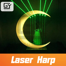 Sala de escape adereços jogar laser harp toque o feixe de laser com ritmo direito/sequência para escape da sala notas musicais adereço 2024 - compre barato