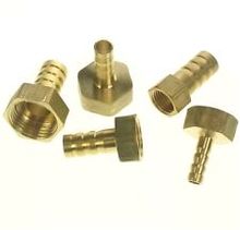 LOT 5 Hose Barb I/D 8mm x M12x1.25mm Metric female Thread Brass coupler Splicer Connector fitting for Fuel Gas Water 2024 - buy cheap