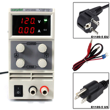 Kps1203d interruptor de exibição digital, ajustável, 110v/220v, de alta precisão, dc fonte de alimentação 0-3a 0-120v 0.1/1v 0.01a ue ru 2024 - compre barato
