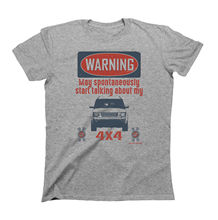 Camiseta de advertencia de coche para hombre, camisa a la moda de 4x4 para fanáticos del coche británico, Discovery, 2019 2024 - compra barato