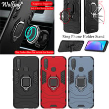 For Vivo Y17 Case Armor Magnetic Suction Stand Shockproof Full Edge Cover For Vivo Y17 Cover Goyar Case For Vivo Y3 Y12 Y15 Y17 2024 - buy cheap