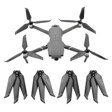 Masiken hélice dobrável para drone, 2 pares de hélices com baixo ruído de 87433 lâminas para drone dji mavic 2 pro zoom, hélices dobráveis de fibra de carbono 2024 - compre barato