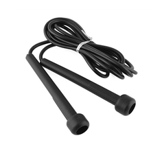 Student's Jumping Fast Speed Gym Training Sports Exercise Plastic Skipping Rope Black 2.5M 2024 - buy cheap