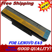 JIGU 6Cells Laptop Battery For Lenovo L08M6D23 L08M6D24 E43 E43A E43G E43L K43 K43A K43G K43P K43S 4400mAh 11.1V 2024 - buy cheap