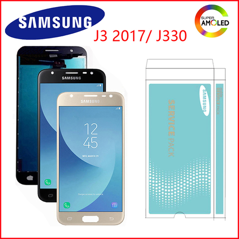 Buy Original 5 0 For Samsung Galaxy J3 17 Lcd J330 Lcd J330f J3 Pro Lcd Display Touch Screen Sigitizer Assembly Replacment In The Online Store Mn Online Upgrade Store At A Price