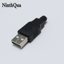 5 компл. DIY Micro USB Тип A сварочный Тип штекер Соединитель 3 в 1 разъем адаптер для OD 3,0 мм провода черный 2024 - купить недорого