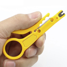 Мини-нож для зачистки проводов щипцы для обжима инструмент для обжима портативный кабельный резак для зачистки проводов многофункциональные инструменты карманный инструмент 2024 - купить недорого