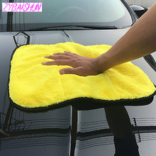 30 * 30 cm Car wash microfiber towels  cleaning care Car washing items Towels for Ford Focus Fusion Escort Kuga Ecosport Fiest 2024 - buy cheap