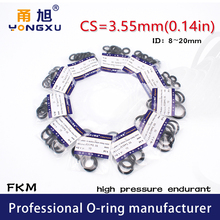 5PC/Lot Fluorine rubber Ring FKM O-ring Seal CS3.55mm ID8/9/10/11/12/13/14/15/16/17/18/19/20*3.55mm O Ring Gasket Ring Sealing 2024 - buy cheap