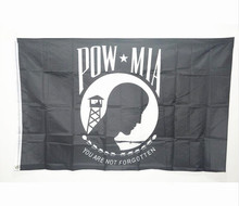 90cmx150cm Large American Pow Mia Flag Polyester You Are Not Forgotten Banner 3x5 FT 2024 - buy cheap