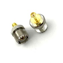 Sma adaptador coaxial rf fêmea para uhf fêmea so239 2024 - compre barato