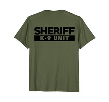 K-9 sheriff vice t-camisa policiais aplicação da lei t 2019 novo mais tamanho dos homens homme verão manga curta fazer seus próprios t 2024 - compre barato