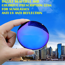 1.56 Index Prescription Sunglasses Lenses Dizzle Shiny Fashion Sunglasses Lenses for Myopia/Hyperopia Anti UVA/UVB Anti Glare 2024 - buy cheap