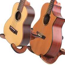 Longteam-ukelele eléctrico bajo folclórico, soporte de madera para Guitarra, accesorios, soporte para instrumentos musicales 2024 - compra barato