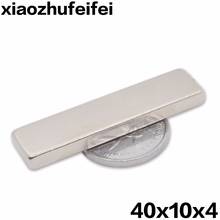 2/10/30Pcs 40x10x4 Neodymium Magnet 40mm x 10mm x 4mm N35 NdFeB Round Super Powerful Strong Permanent Magnetic imanes 2024 - buy cheap