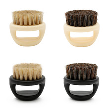 Men's Beard Brush Boar Bristle Plastic Face Hair Beard Mustache Cleansing Styling Shaper Tool SSwell 2024 - buy cheap
