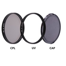 95MM UV+CPL+LENS CAP 3 in 1 Lens Filter Set for Canon Nikon Sony Pentax Camera Lens 2024 - buy cheap