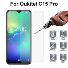 2PC Tempered Glass For Oukitel C15 Pro 9H Protective Explosion-Proof Screen Protector For Oukitel C15 Pro Phone Film Glass Cover 2024 - buy cheap