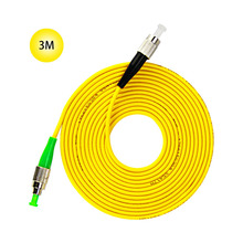 FC-UPC to FC-APC 9/125 Singlemode Fiber Patch Cable 3M Jumper Cable 9 Microns APC/UPC Polish Yellow Jacket OFNR Fiber Cable 2024 - buy cheap