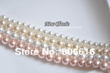 8 MM 98 piezas polvo de cáscara de teñido color suelta perlas de joyería de conclusiones y componentes 2024 - compra barato