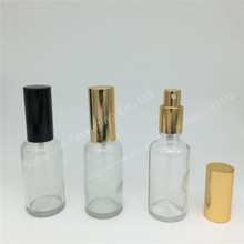 Spray de vidro transparente 500 para 50ml, garrafa de vidro, spray de névoa transparente, garrafa de vidro spray de perfume 2024 - compre barato