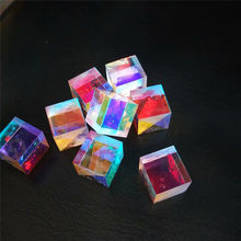 30 peças cores rgb x-cube combinador prisma divisor cruz diproteic prisma diy 2024 - compre barato