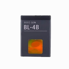 Bateria recarregável para celular nokia, bateria de lítio recarregável BL-4B 3.7v, 6111 7370, 7373, n76, 2600c, 7500 e 2630 2024 - compre barato