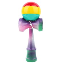 Brinquedo de madeira kendama, profissional, jogo de entretenimento para crianças, brinquedo tradicional educacional 2024 - compre barato