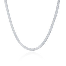 Подарочные ювелирные изделия, ожерелье с серебряным покрытием для женщин, оптовая продажа, высокое качество 2024 - купить недорого