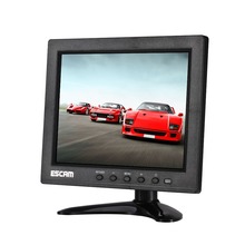 10 pulgadas 4 Split Monitor LCD TFT VGA AV HDMI BNC entrada USB para cámara CCTV ESCAM T10 2024 - compra barato