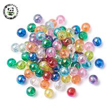 200pcs 5mm AB Color Round Transparent Acrylic Spacer Beads Mix Assorted Colors hole: 1.5mm 2024 - buy cheap