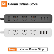Xiaomi Power Strip Fast Charging Portable With 3 Smart USB Plugs And 3 Standard Sockets Support 2A Quick Charging plug board 2024 - buy cheap