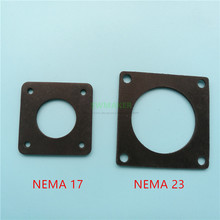 Amortiguador de goma antivibración para impresora 3D CNC, en lugar de corcho, Motor paso a paso NEMA 17/23, aislador de 2mm de espesor, 2 uds. 2024 - compra barato