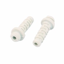 UXCELL 10pcs Hot Sale 3mm Inner Dia Rubber Strain Relief Cord Boot Protector Cable Sleeve White for Aviation Plug Power Tool 2024 - buy cheap