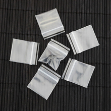 Sacos de plástico transparentes para presente, sacos de embalagem para anéis, brincos, joias, mini sacos ziplock (1 saco = 1000 peças) 2.8x3.2cm 2024 - compre barato