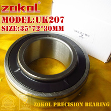 ZOKOL bearing UK207 Taper hole 190507 Pillow Block Ball Bearing 35*72*30mm 2024 - buy cheap