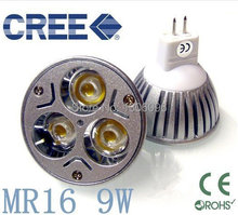 4X Высокая мощность CREE MR16 3x3 Вт 9 Вт 220 В Диммируемый светодиодный небольшой стоп-сигнал светодиодные лампы теплый/чистый/холодный белый Бесплатная доставка 2024 - купить недорого