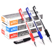 12pcs/Lot Gel Pen Business 0.5mm Ink Pens Red Blue Black Carbon Pen School Student Gifts Writing Stationery Office Supplies 2024 - buy cheap