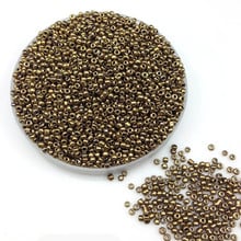 16g 1000pcs 2mm 12/0 Bronze Metal Color Opaque Round Loose Spacer Beads Cezch Glass Seed Beads Handmade Jewelry DIY Garment Bead 2024 - buy cheap