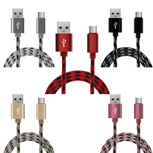Cable USB tipo C 2.4A para Samsung S9 S8 Note 9, Cable de carga rápida tipo C para Huawei P20 P30 Xiaomi Mi 8 9 5 Oneplus 5 6 2024 - compra barato