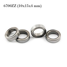 (10 PCS) 6700ZZ (10x15x4 mm) Metal Shielded Ball Bearing Bearings 6700z 2024 - buy cheap