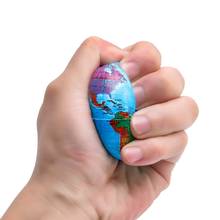 1 PC Return Sponge Fitness Ball Globe Squishy Toy World Map Foam Stress Relief Earth Globe Bouncy Press Ball Geography 2024 - buy cheap