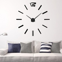 Simple DIY 3D Large Wall Clock Modern Design Horloge Acrylic Mirror Stickers Home Decoration Quartz Wall Clocks  Living Room 2024 - buy cheap