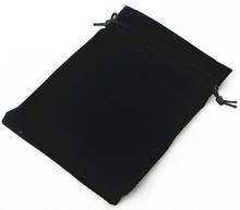 20Pcs/lot 10*12cm Black Velvet Bag Drawstring Pouch Necklace Bracelet Beads Bags Jewelry Packaging Christmas/Wedding Gift Bag 2024 - buy cheap