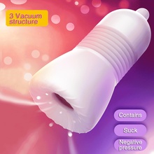 Juguete sexual para masturbación de hombres adultos, palillo suave, bomba de pene, masaje, silicona, retardante, entrenador duradero, masturbador vaginal realista 2024 - compra barato